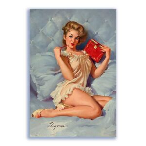 GF-PIN-UP-012. Carta di riso grande formato