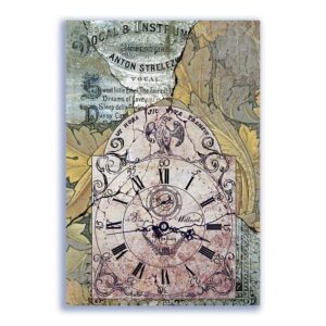 GF-OROLOGI-016. Carta di riso grande formato