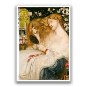 ARTWORK-0129. Carta di riso opere d'arte per decoupage.