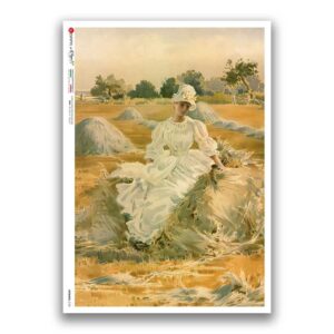 ARTWORK-0132. Carta di riso opere d'arte per decoupage.