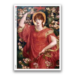 ARTWORK-0135. Carta di riso opere d'arte per decoupage.