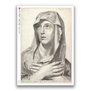 CULT-0170. Carta di riso sacra per decoupage.