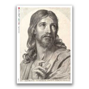 CULT-0171. Carta di riso sacra per decoupage.