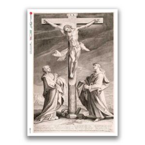 CULT-0172. Carta di riso sacra per decoupage.