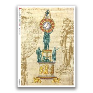 OLD OBJECTS-0034. Carta di riso oggetti vintage per decoupage.