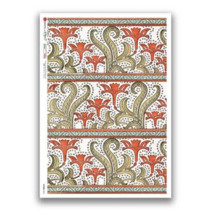 PATTERN-0234. Carta di riso texture per decoupage.
