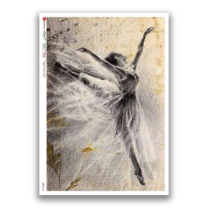 SCENE-0133. Carta di riso pittorico per decoupage.