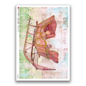 VEHICLES-0063. Carta di riso veicoli per decoupage.