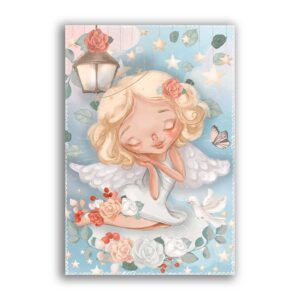 GF-BABY-005. Carta di riso grande formato