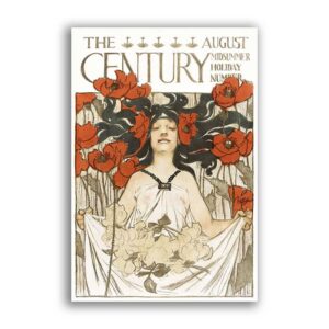 GF-ART NOUVEAU-026. Carta di riso grande formato