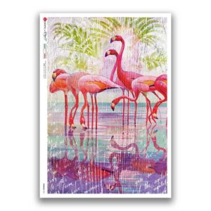 ANIMALS-0201. Carta di riso animali per decoupage.
