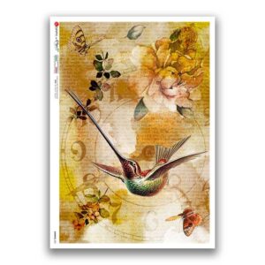 ANIMALS-0203. Carta di riso animali per decoupage.