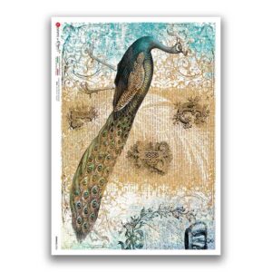 ANIMALS-0204. Carta di riso animali per decoupage.