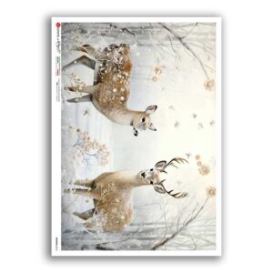 ANIMALS-0212. Carta di riso animali per decoupage.
