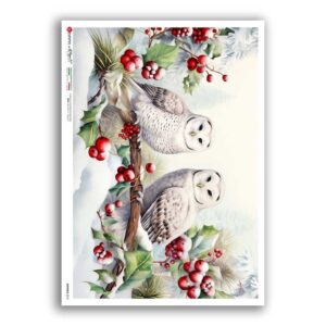 ANIMALS-0216. Carta di riso animali per decoupage.