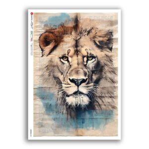 ANIMALS-0224. Carta di riso animali per decoupage.