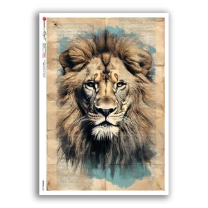ANIMALS-0225. Carta di riso animali per decoupage.