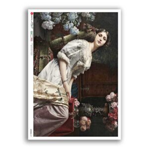 ARTWORK-0137. Carta di riso opere d'arte per decoupage.