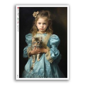 BABY-0101. Carta di riso bambini per decoupage.