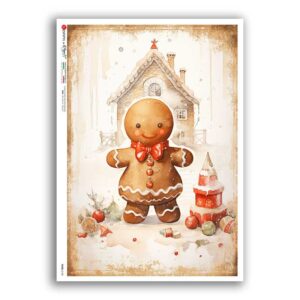 FOOD-0158. Carta di riso cucina per decoupage.