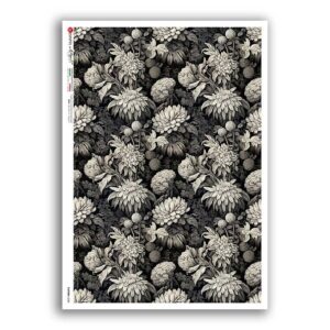 PATTERN-0238. Carta di riso texture per decoupage.