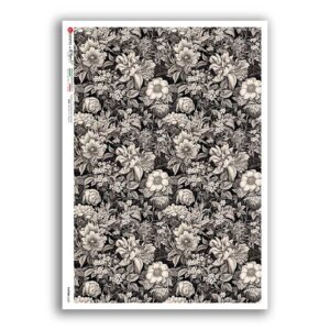 PATTERN-0239. Carta di riso texture per decoupage.