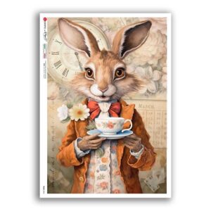 TALES-0044. Carta di riso fiabe per decoupage.
