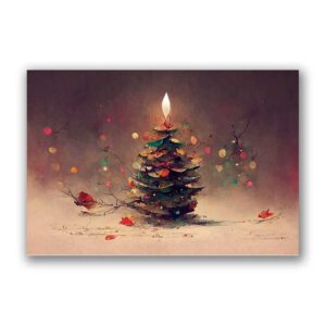 GF-NATALE-001. Carta di riso grande formato