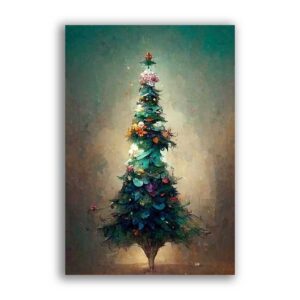 GF-NATALE-002. Carta di riso grande formato