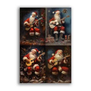 GF-NATALE-005. Carta di riso grande formato