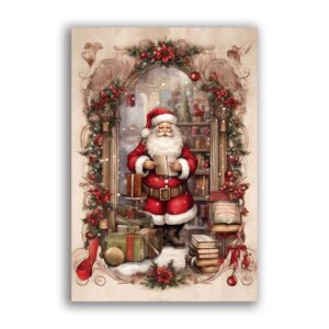 GF-NATALE-007. Carta di riso grande formato
