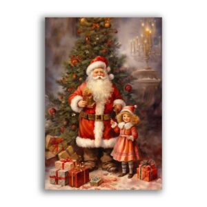 GF-NATALE-008. Carta di riso grande formato