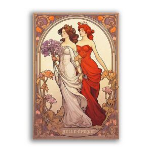 GF-ART NOUVEAU-031. Carta di riso grande formato