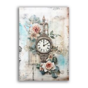 GF-OROLOGI-024. Carta di riso grande formato