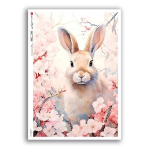 ANIMALS-0231. Carta di riso animali per decoupage.