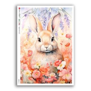 ANIMALS-0234. Carta di riso animali per decoupage.