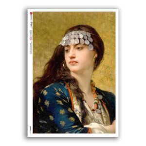 ARTWORK-0141. Carta di riso opere d'arte per decoupage.