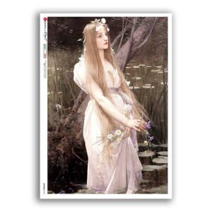 ARTWORK-0142. Carta di riso opere d'arte per decoupage.
