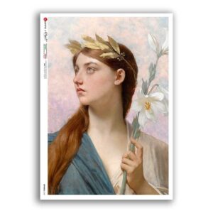ARTWORK-0143. Carta di riso opere d'arte per decoupage.