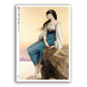 ARTWORK-0144. Carta di riso opere d'arte per decoupage.