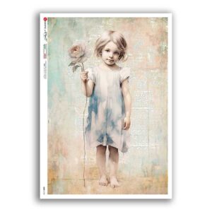 BABY-0108. Carta di riso bambini per decoupage.