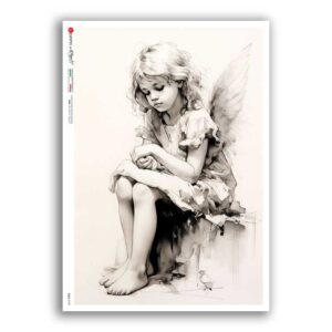 CULT-0178. Carta di riso sacra per decoupage.