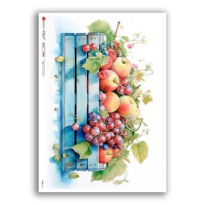 FOOD-0161. Carta di riso cucina per decoupage.