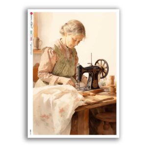 JOBS-0012. Carta di riso mestieri per decoupage.