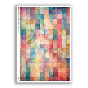PATTERN-0250. Carta di riso texture per decoupage.