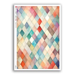 PATTERN-0251. Carta di riso texture per decoupage.