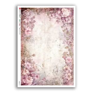 PATTERN-0254. Carta di riso texture per decoupage.