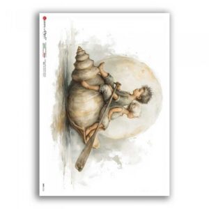 BABY-0126. Carta di riso per decoupage — Bambini