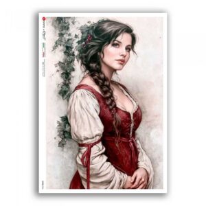 SCENE-0236. Carta di riso per decoupage — Pittorico