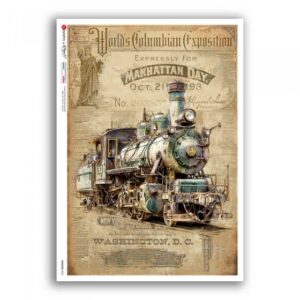 VEHICLES-0093. Carta di riso per decoupage — Veicoli